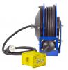 COX Reels PC10-3012-B Compact efficient heavy duty power cord reel with a quad "4 Plug" industrial receptacle