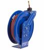 COX Reels P-LP-325 Low Pressure Spring Rewind Hose Reel: 3/8" I.D., 25' hose capacity, with hose, 300 PSI