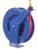 COX Reels SH-N-450 Low Pressure Spring Rewind Hose Reel with Super Hub™: 1/2" I.D, 50' hose capacity, with hose, 300 PSI