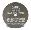 Camel Grinding Wheels 35501 High-Speed Cut-off Wheel 3 X 1/32 X 3/8 T1 A60-R-BF