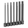 Grey Pneumatic 1267MH 3/8" Dr. 7 Pc. 6" Length Metric Hex Driver Set