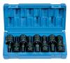 Grey Pneumatic 1398UH 1/2" Drive 8 Piece Universal Hex Driver Set