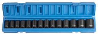 1/2" Drive 14 Piece Standard Metric Set