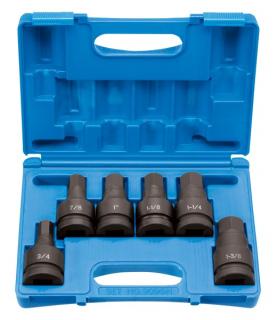 1" Drive 6 Piece Hex Driver Set