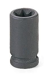 1/4" Drive x E12 External Star Impact Socket