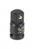 Grey Pneumatic 938A 1/4" Female x 3/8" Male Adapter w/ Friction Ball