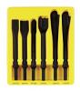 Grey Pneumatic CS106 6 Pc. Exhaust Service Chisel Set - .401 Shank