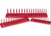 Hansen 9301 3-Pc SAE Socket Tray Set, Red