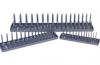 Hansen 9302 3-Pc Metric Socket Tray Set, Grey
