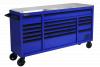 Homak BL04072164 72" RS Pro Roller Cabinet with SS Top - Blue