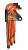 Mayhew Tools 45052 9-Pc SAE HD Twisted Hex Key Set