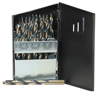 26 Piece A - Z Black & Gold Jobber Drill Set