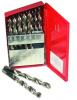 Norseman Drill 47502 Number 1-60 60 Pc Cryogenic Drill Bit Set