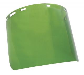Replacement Shield, 8" x 15-1/2", .06" Thickness, Dark Green