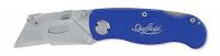 Sheffield 12113 12113 Folding Lockback Utility Knife, Blue