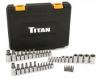 Titan 54137 43-Pc Master Star Bit Socket Set