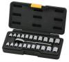 Titan 63003 23-Pc 1/4" Dr Fract/Metric Low Profile Socket Set