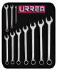 Urrea Professional Tools 1200G Fractional Combination Wrench Set 7/16" - 1", 12 Pt