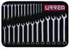 Urrea Professional Tools 1200QM Metric Combination Wrench Set 6mm - 32mm, 12 Pt