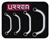 Urrea Professional Tools 1700AM Metric Box Wrench Set 10mm - 19mm, 12 Pt