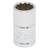 Urrea Professional Tools 4712T 1/4" Drive, 12 Point, 3/8" Standard Socket