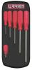 Urrea Professional Tools 9600AR Red Handle Screwdriver Set W/ Vinyl Pouch #2