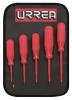 Urrea Professional Tools 9700C Dielectric 1000-Volt Screwdriver Set 3, 4, 5