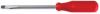 Urrea Professional Tools 9804R 4 In Lg Square Shank Red Handled Screwdriver