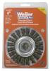 Weiler 36026 4" Vortec Pro Knot Wire Wheel, Standard