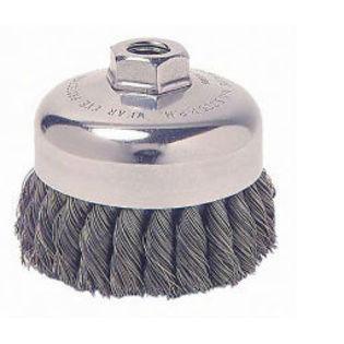 3" Vortec Pro Knot Wire Cup Brush, .020