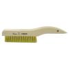 Weiler 44119 Plater's Brush, Brass Fill, 4 X 18 Rows