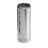 Wright Tool 2614 1/4" Dr x 7/16" Socket, 12 Pt, Deep
