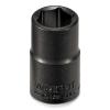 Wright Tool 33010 3/8" Dr x 5/16" Socket, 6 Pt, Standard, Black