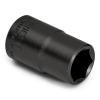 Wright Tool 34012 1/2" Dr x 3/8" Socket, 6 Pt, Standard, Black