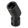 Wright Tool 3860 3/8" Dr x 5/8" Universal Power Socket, 6 Pt, Standard