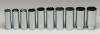 Wright Tool 473 1/2" Dr. 10 Pc. 12 Pt. Deep Metric Socket Set 16mm - 26mm