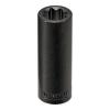 Wright Tool 4784 1/2" Dr x 3/4" Impact Socket, 8 Pt, Deep