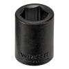 Wright Tool 4832 1/2" Dr x 1" Impact Socket, 6 Pt, Standard