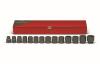 Wright Tool 610 3/4" Dr Impact Socket Set, 6 Pt, 3/4" - 1-5/8", 14 Pc
