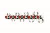 Wright Tool 702 3/8" Dr. 8 Pc. Crowfoot Wrench Set 5/8" - 1-1/16"