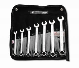 Combination Wrench Set, 3/8" - 3/4", 7 Pc