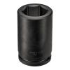 Wright Tool 84932 1-1/2" Dr x 2" Impact Socket, 6 Pt, Deep