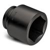 Wright Tool 85849 2-1/2" Dr x 6-1/8" Impact Socket, 6 Pt, Standard