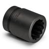 Wright Tool 8732 1" Dr x 1" Impact Socket, 12 Pt, Standard