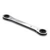 Wright Tool 9390 1" x 1-1/16" Ratcheting Double Box End Wrench, 12 Pt