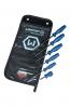 Wright Tool 9464 Slotted Screwdriver Set, 6 Pcs, 3/16" - 3/8"