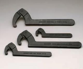 4 Pc. Adjustable Hook Spanner Wrench Set 9630-9633