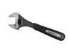 Wright Tool 9ABG08 8" Adjustable Wrench, Ultimate Grip, Black